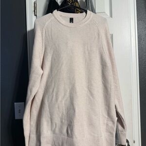 Ivory Men’s Lululemon Crewneck Sweater